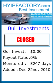 Monitored by HyipFactory.com