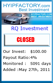 Monitored by HyipFactory.com