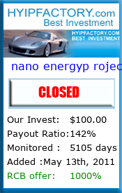 Monitored by HyipFactory.com