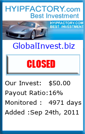 Monitored by HyipFactory.com