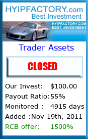 Monitored by HyipFactory.com