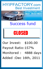 Monitored by HyipFactory.com
