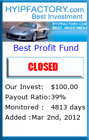 Monitored by HyipFactory.com