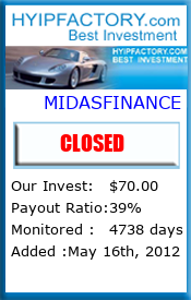 Monitored by HyipFactory.com