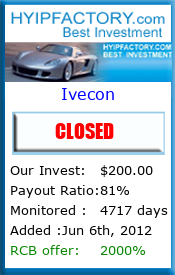 Monitored by HyipFactory.com