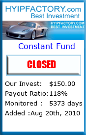 Monitored by HyipFactory.com