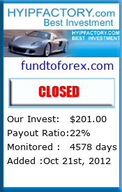 Monitored by HyipFactory.com