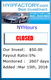 Monitored by HyipFactory.com