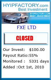 Monitored by HyipFactory.com