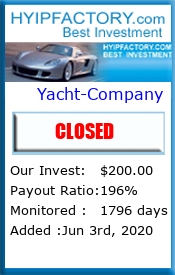 Monitored by HyipFactory.com