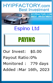 Monitored by HyipFactory.com